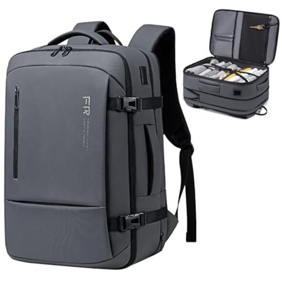 17.3 Inch Travel Laptop Backpack for Men Water Resistant Carry On Backpack